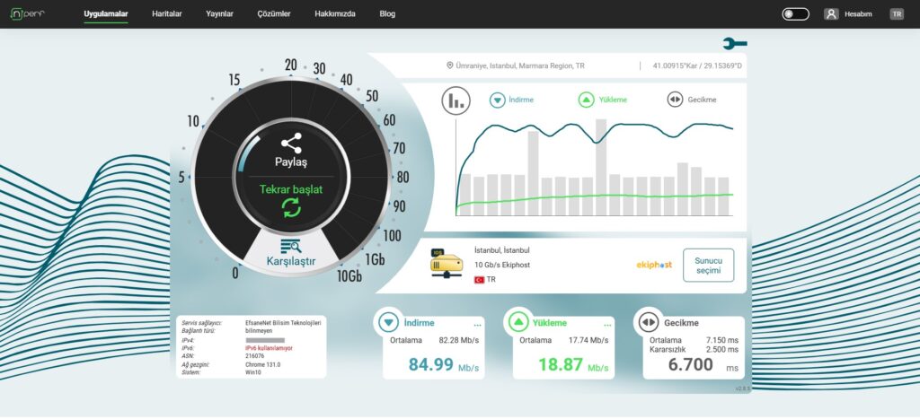 efsanenet hiz testi | EfsaneNet - En Uygun Fiyatlı İnternet